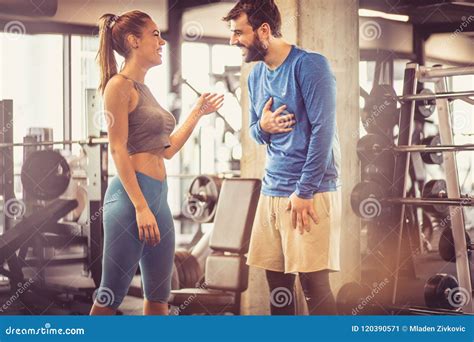 Healthy Couple Stock Image Image Of Adult Exercising 120390571