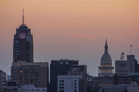 Lansing Skyline Photograph By John Mcgraw Fine Art America