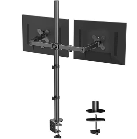 Buy Huanuo Dual Monitor Stand With Extra Tall Pole 3937 Inch Fully