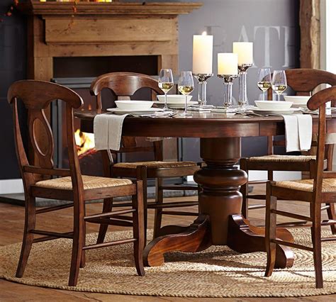 Check spelling or type a new query. Tivoli Extending Pedestal Dining Table - Tuscan Chestnut ...