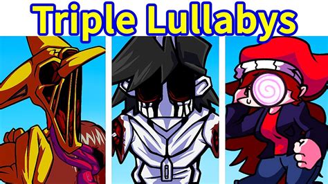 Friday Night Funkin Triple Lullaby Hypno S Lullaby Characters Sing Triple Trouble [fnf Mod