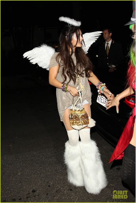 Vanessa Hudgens Angel At Casamigos Halloween Party Photo