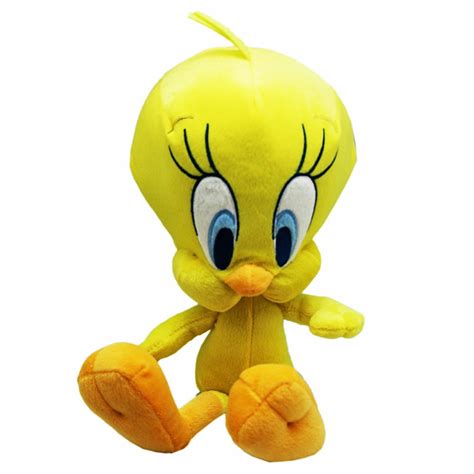Looney Tunes Tweety Bird Medium Size Plush Toy With Secret Zipper