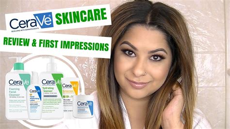 Cerave Skincare Review And First Impressions Youtube