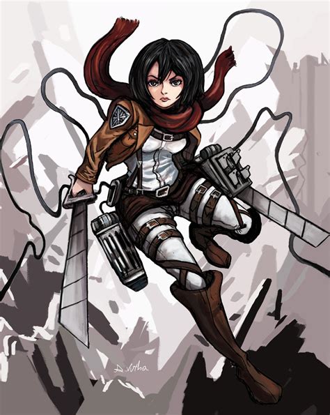 Mikasa By Thelivingshadow On Deviantart