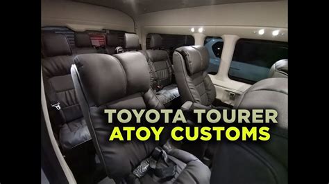 Toyota Tourer Customization With Starex Seats Installed Atoy Customs