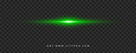 Green Light Lens Flare Glowing Effect FREE PNG Citypng
