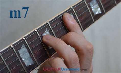 Learn How To Play This Minor 7 Guitar Chord