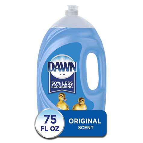 Dawn Ultra Dish Washing Liquid Dish Soap Original Scent 75 Fl Oz