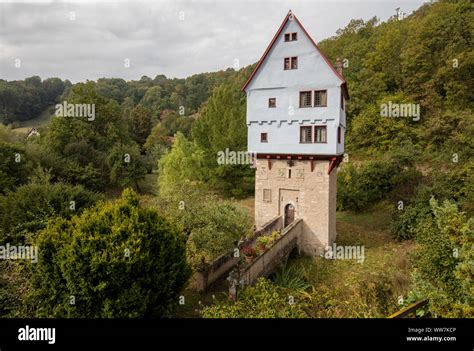 Toppler Castle Rothenburg Ob Der Tauber Stock Photo Alamy