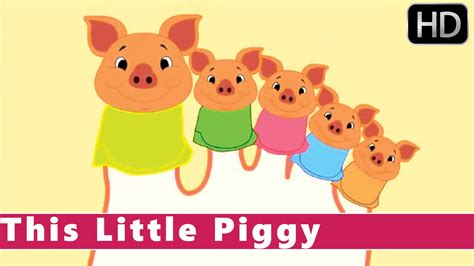 This Little Piggy Nursery Rhymes For Children Youtube