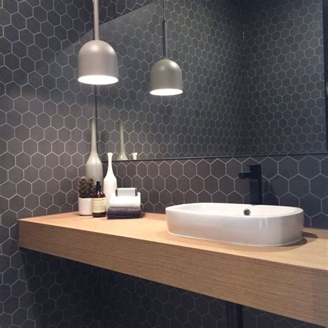 Buy our wide range of hexagon floor tiles and make your dream house at an affordable. Svart hexagon | Tile bathroom, Grey bathroom tiles