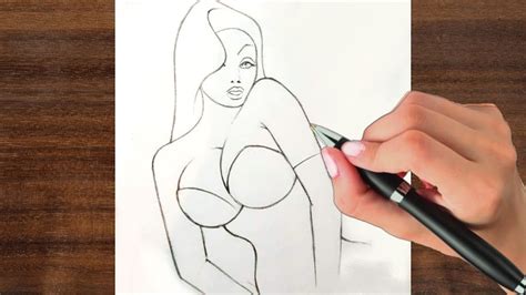 How To Draw A Sexy Girl Step By Step Tutorial Beautiful Girl Drawing YouTube