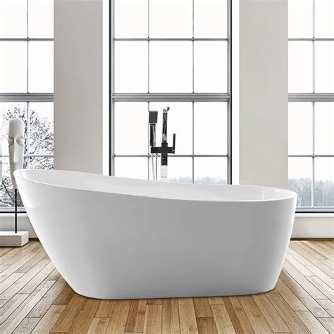 553 X 283 Freestanding Soaking Bathtub Free Standing Bath Tub