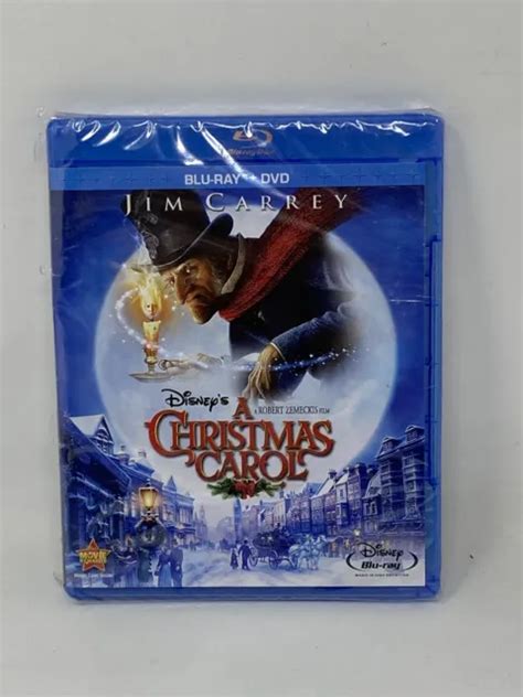 Disneys A Christmas Carol Blu Raydvd20102 Disc Jim Carrey