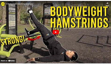 Bodyweight Hamstring Exercises Essential Hamstring Exercises You Can