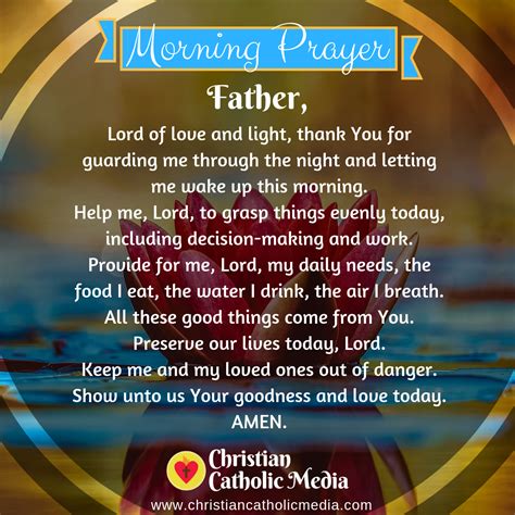 Morning Prayer Catholic Wednesday 1 8 2020 Christian Catholic Media