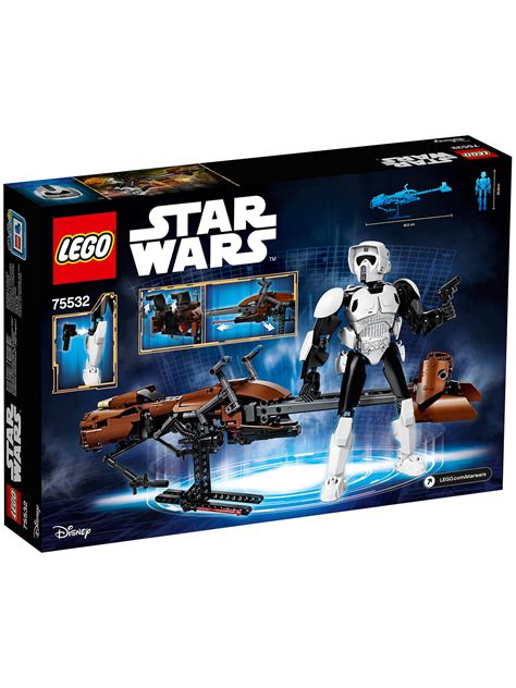 Lego Star Wars 75532 Scout Trooper And Speeder Bike At John Lewis And Partners