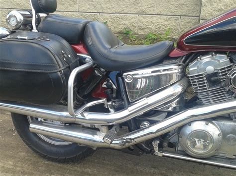 So the 1100 shadow emerges as a likeable motorcyle that does everything well but nothing spectacularly. gmole tylne HONDA VT 1100 SHADOW SPIRIT C (SC23) EXTRA ...
