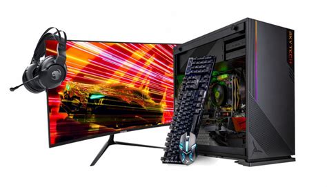 Skytech Gaming Skytech Gaming Azure Bundle With 27” Curved Monitor And