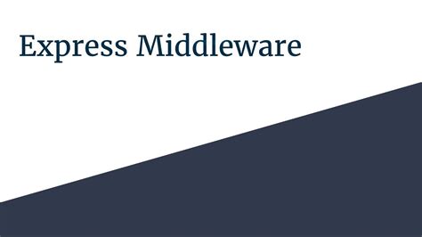 Express Middleware Youtube