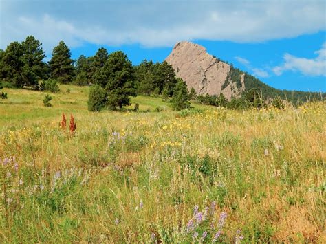 The Magnificent Flatirons Of Boulder Colorado