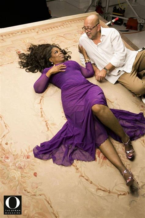 Oprah Winfrey Behind The Scenes Photoshoots For Oprah Magazine