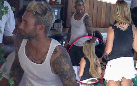 Poolside Player Adam Levine Caught With A Babe In Brazil
