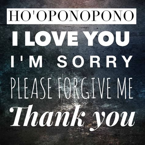 I Love You Im Sorry Please Forgive Me Thank You ️