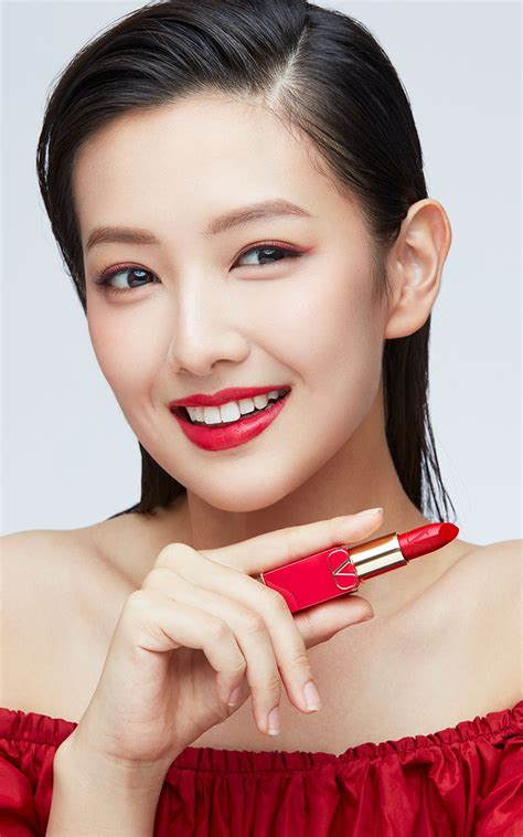 Valentino Beauty One Year Anniversary Born In Rosso Campaign