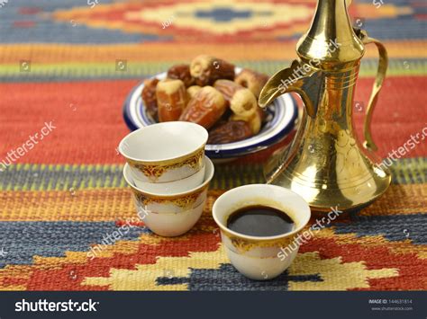 Date And Arabic Coffee Images Stock Photos Vectors Shutterstock