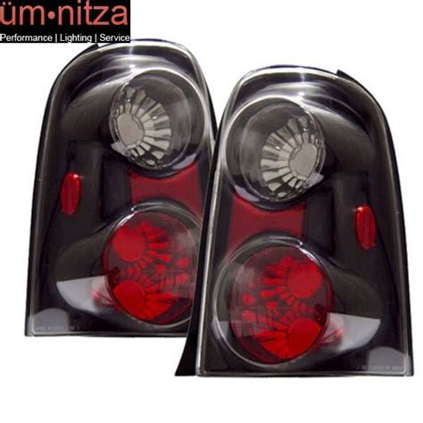 Fits Ford Escape Tail Lights Black