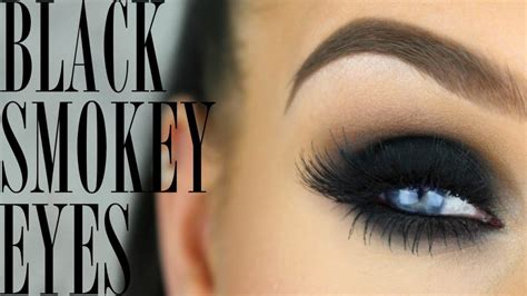 Bold And Beautiful Black Smokey Eyes Makeup Tutorial Step By Step