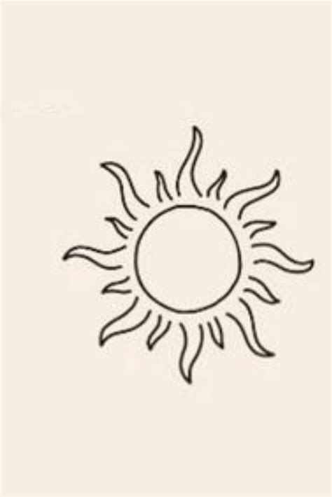 Pin By Mariana Batista On Tatuagens Sun Tattoo Designs Simple Sun