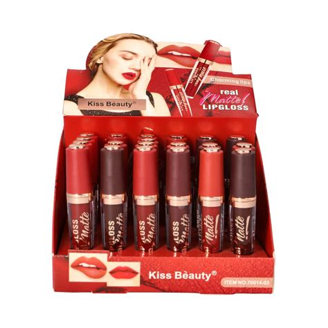 Real Matte Lipgloss 70014 03 Kiss Bèauty Cosmetic Products