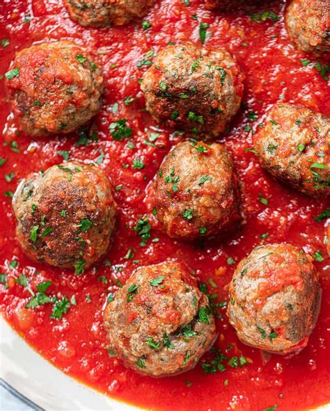 Italian Meatballs By My Receipe Easy Spaghetti And Meatball Recipe Once Upon A Chef