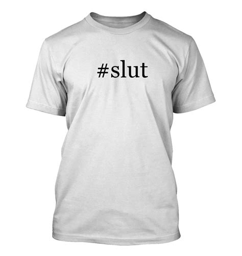 Slut Mens Funny Hashtag T Shirt New Rare Ebay