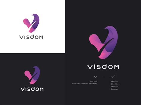 Visdom Logo - Concept | Logo concept, Logo design, Concept