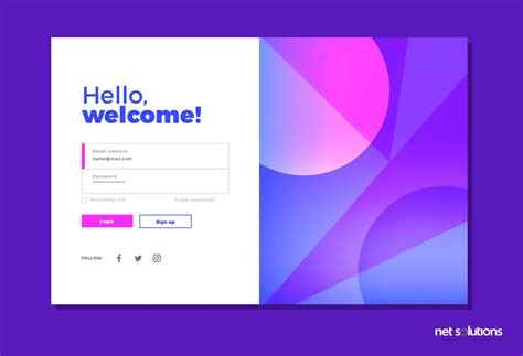 9 Form Design Best Practices Form UX Examples Net Solutions