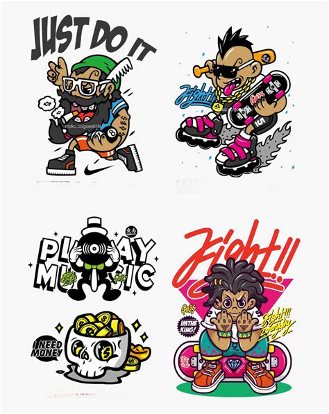 Hip Hop Cartoon Graffiti Hip Hop Characters