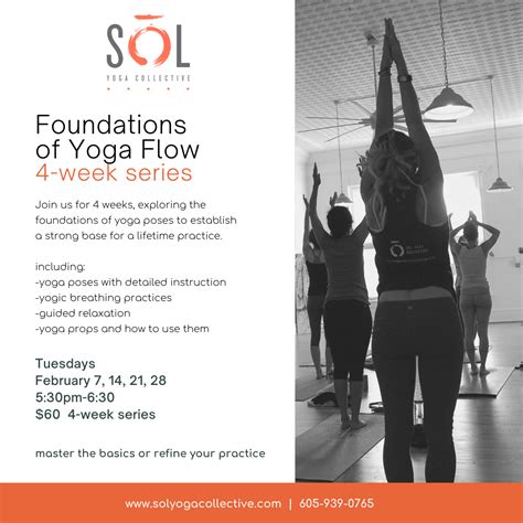 Foundations Of Yoga Flow 4 Week Series — Sol Yoga Collective