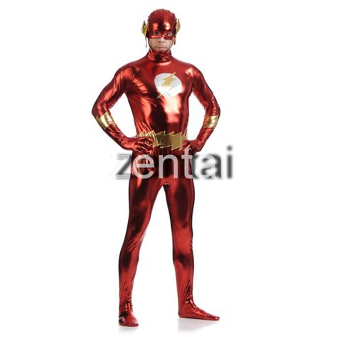 halloween super hero flashman zentai full body flashman zentai suit buy full body flashman