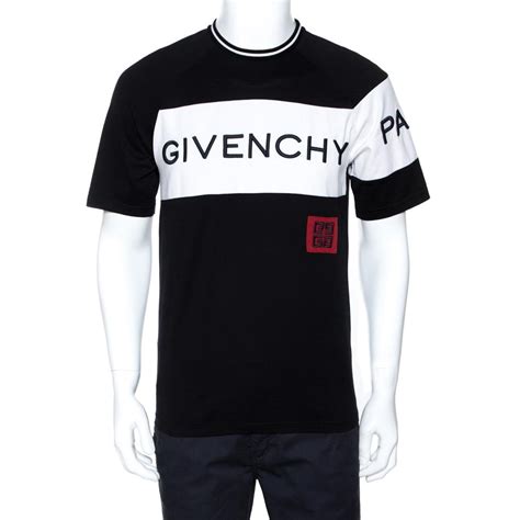 Givenchy Cotton 4g Embroidered T Shirt In Black For Men Lyst