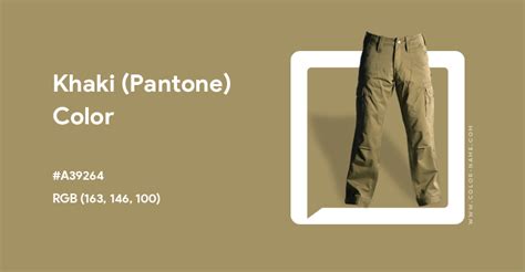 Khaki Pantone Color Hex Code Is A39264
