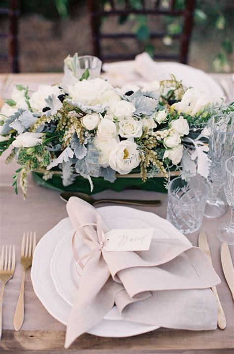12 Super Elegant Wedding Table Setting Ideas