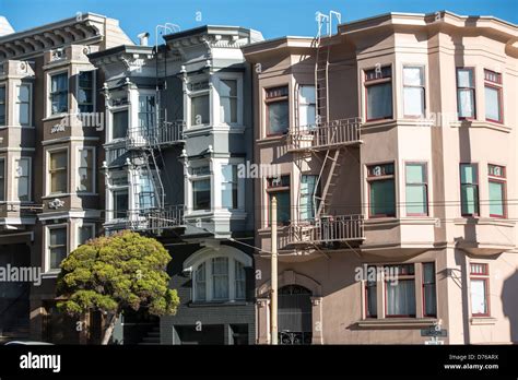 Row Houses San Francisco Hi Res Stock Photography And Images Alamy