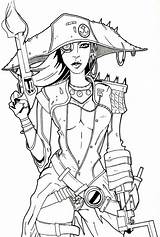 Borderlands Coloring Pages Drawings Drawing Adult Choose Board Colouring sketch template
