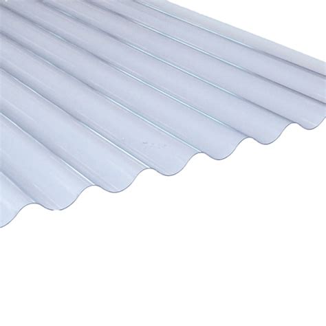 Mini 32 Pvc Corrugated Sheet Clear 6ft Long Roofing Materials