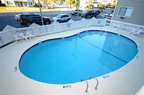 Sunvillas B1 Oceanfront Crescent Beach Vacation Condominium Pool