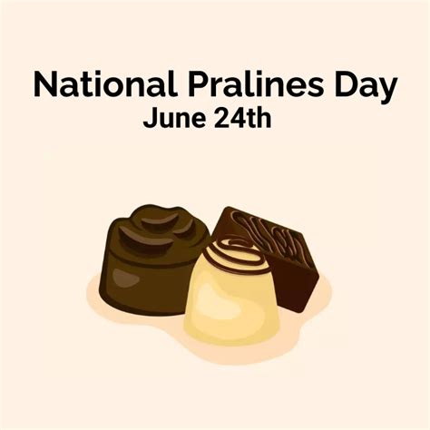 Copy Of National Pralines Day Postermywall